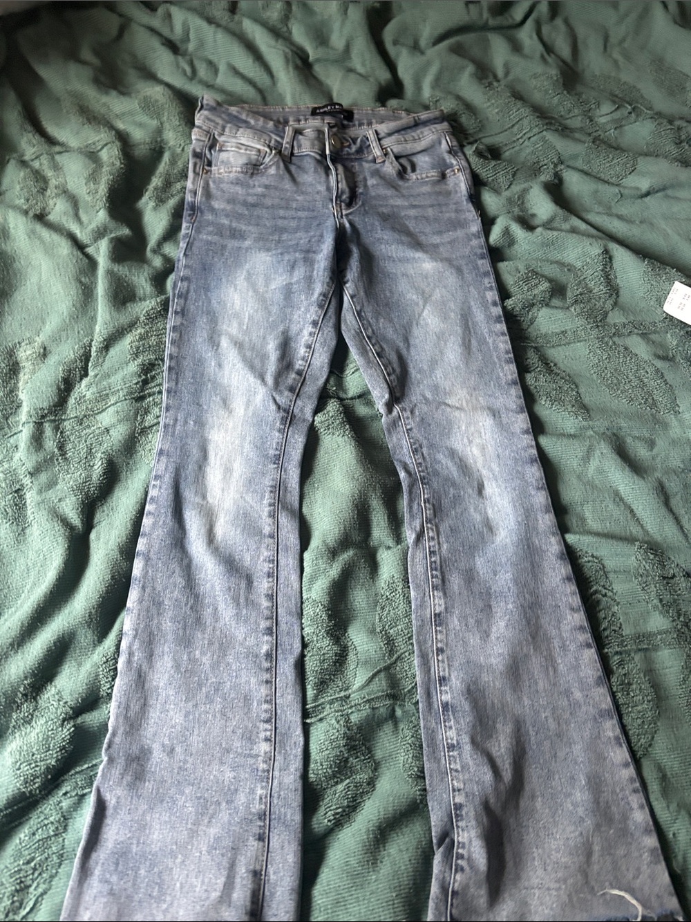 Ashley Mason Light Blue Flare Jeans